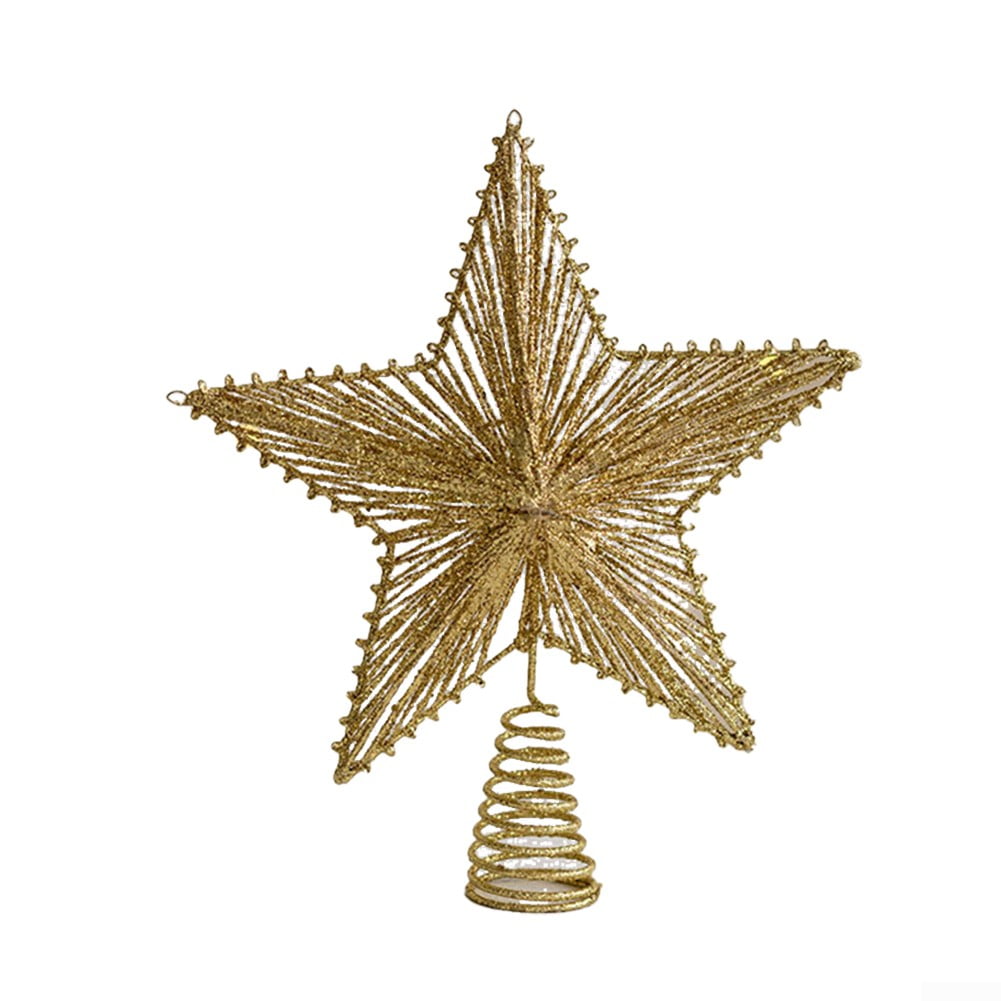Hayafir Christmas Tree Toppers，Christmas Tree Topper Star for Christmas Home Decoration