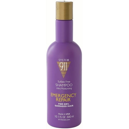 Hayashi System 911 Emergency Repair Sulfate-Free Shampoo, 10.1 Fl Oz