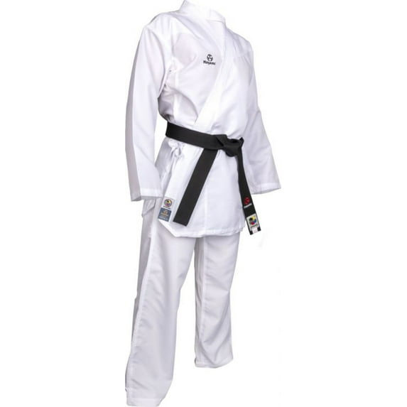 Hayashi White Karate-gi PREMIUM KUMITE 100% Polyester Ultra-Light, 0473-1