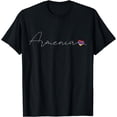 thumbnail image 1 of Hayastan Simple Love Armenian Flag Heart on Armenia T-Shirt, 1 of 4