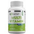 thumbnail image 1 of Hayat Vitamins Vegan Natural A-Z Multivitamin & Mineral Supplement, Certified Halal, 60 Tablets, 1 of 6
