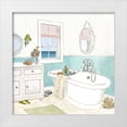 thumbnail image 1 of Haybittel, Jocelyn 20x20 White Modern Wood Framed Museum Art Print Titled - Seaside Spa II, 1 of 4