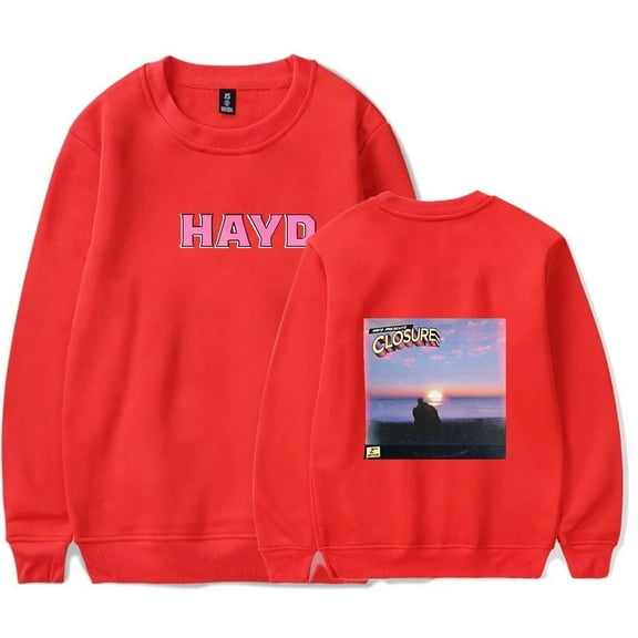 Hayd Closure Merch crew neck sweatshirt Long Sleeve Women Men Trendy Casual Streetwear