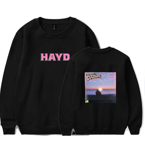 Hayd Closure Merch crew neck sweatshirt Long Sleeve Women Men Trendy Casual Streetwear