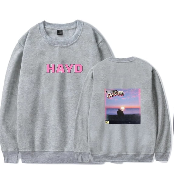 Hayd Closure Merch crew neck sweatshirt Long Sleeve Women Men Trendy Casual Streetwear