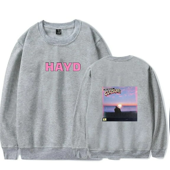 Hayd Closure Merch crew neck sweatshirt Long Sleeve Women Men Trendy Casual Streetwear
