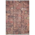 thumbnail image 1 of Haydarabad Burgundy Modern Polyester Area Rugs for Living Room Washable Rugs Boho Moroccan Area Rug Soft Geometric Bohemian Distressed Indoor Rug for Bedroom Dining Room Office Foldable Nonslip Rug, 1 of 9