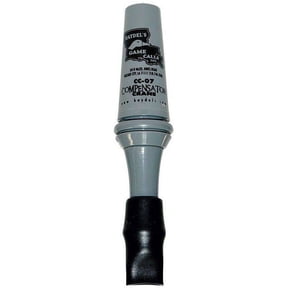 Haydel's Game Calls CC07 Compensator Sandhill Crane Crane Species Single Reed Open Call Gray Plastic