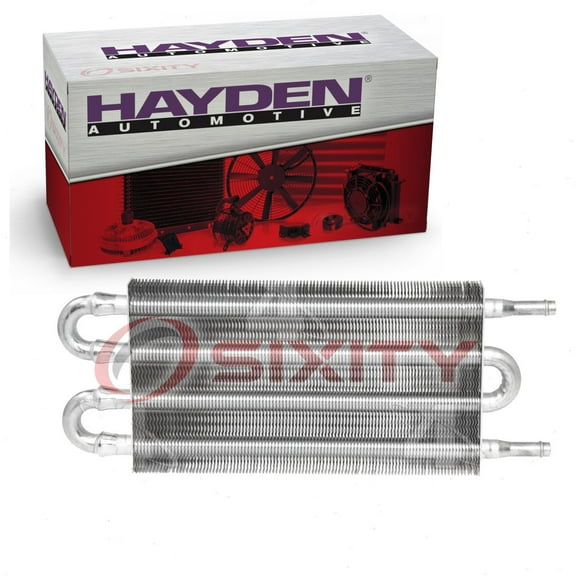Hayden Automatic Transmission Oil Cooler compatible with Toyota 2000GT 4Runner Avalon Avanza Camry Carina Celica Corolla Corona 2.0L 2.5L 2.7L 3.5L L4 V6 1958-2015