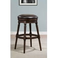 thumbnail image 1 of Hayden Bar Height Swivel Stool, Walnut, 1 of 7