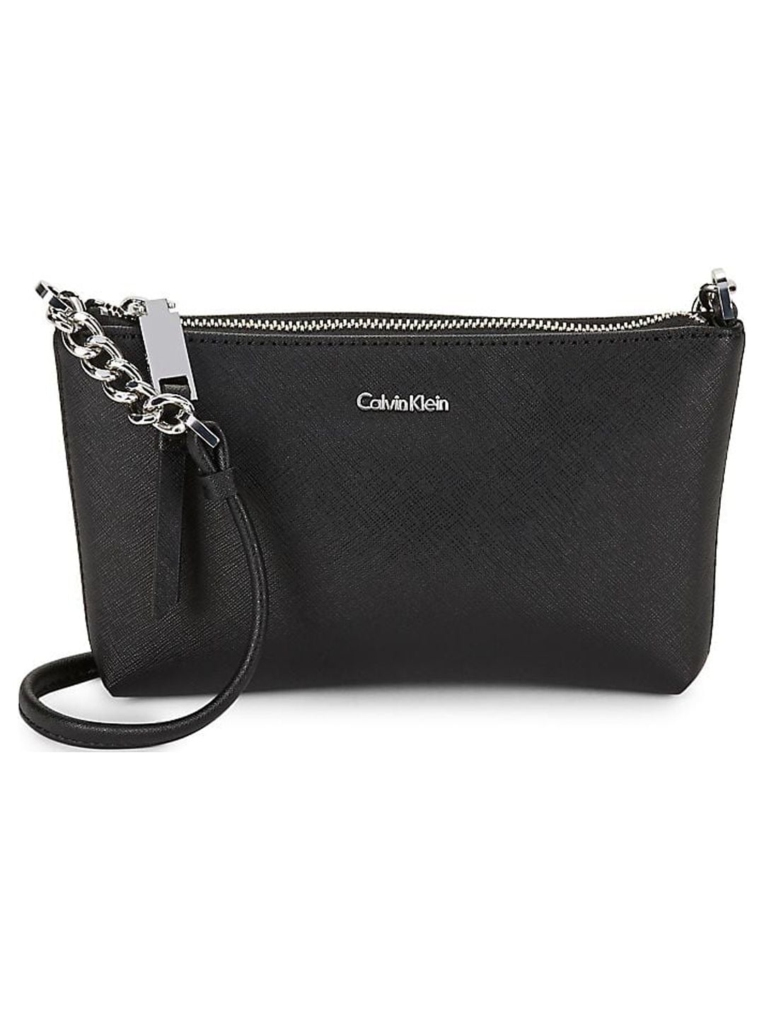 New Calvin Klein Hayden Saffiano Leather Crossbody  Saffiano leather,  Calvin klein bag, Leather crossbody
