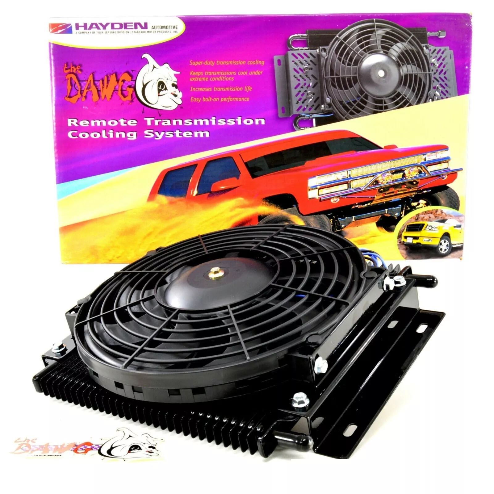 Hayden Remote Transmission Oil Cooler with Fan 526 (OC526)