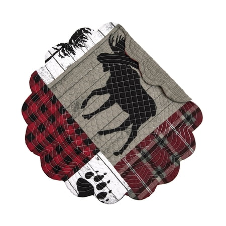 Hayden Round Placemats Set of 6 17"