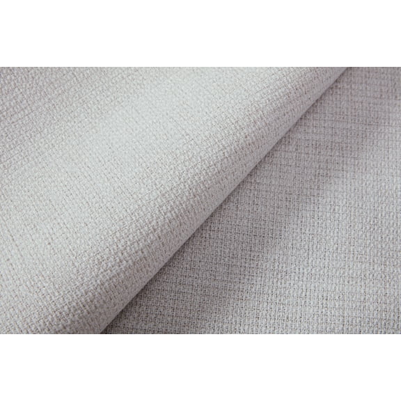 Hayden Upholstered Wingback Queen Bed, 54" Tall Headboard, Textured Ivory Canvas, Box Spring Required, No Wooden Slats, Easy Assembly, Elegant Simplicity