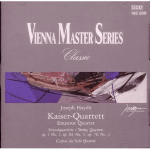 Caspar Da Salo Qt. Haydn:String Quartets 1-1/64-5/76-3 (CD)