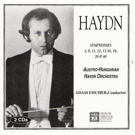 Haydn Symphonies 3 9 11-13 18-20 & 40. (Austro-Hungarian Haydn Orchestra/ Adam Fischer. Lic