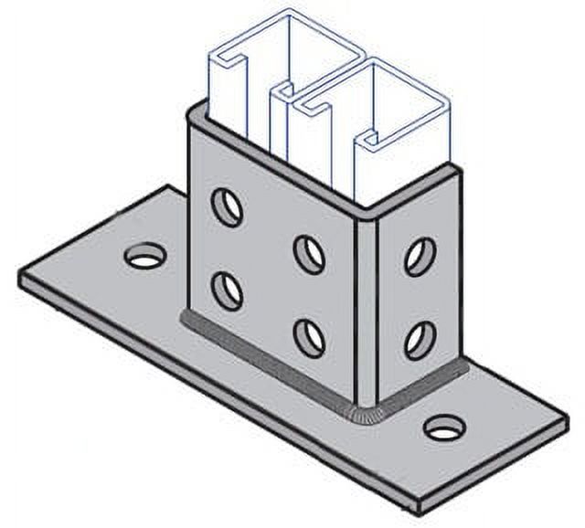 Haydon 735381, Channel/Strut Post Base, B620AFl Eg Double Post Base