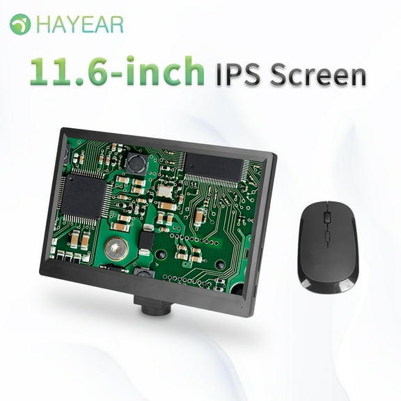 Hayear 11.6 Inches Screen 5MP HDMI/USB Industrial Microscope Camera