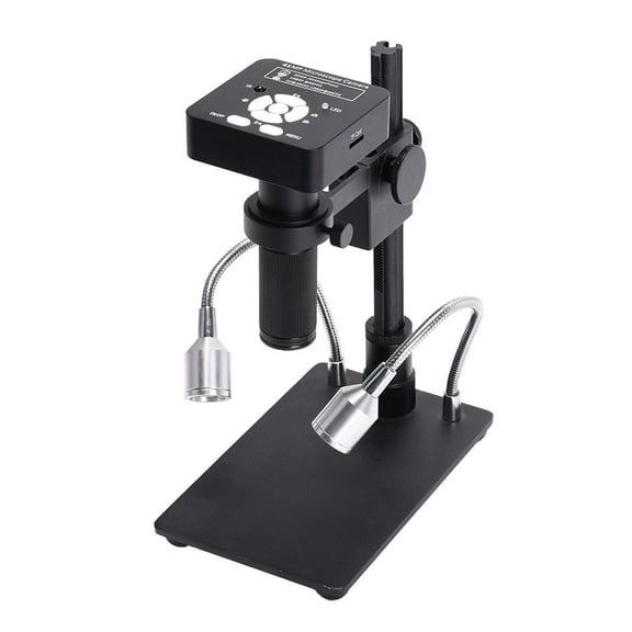 HD 2K Industrial Microscope Set  Magnification 150X,Hayear 2K Digital  Camera for Adult SMT Soldering Lab,Metal Stand,Compatible with Windows