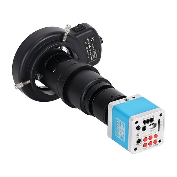 Hayear 4K UHD 60FPS Microscope Camera IMX 678 180X Autofocus Lens Industrial Electronic Digital Microscope for Phone PCB Soldering