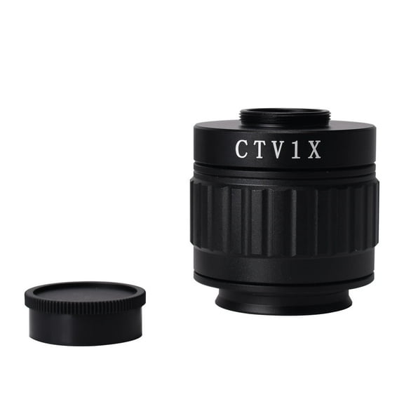 Hayear 1X C-mount Lens Adapter Focus Adjustable Camera  For New type Trinocular Stereo microscope