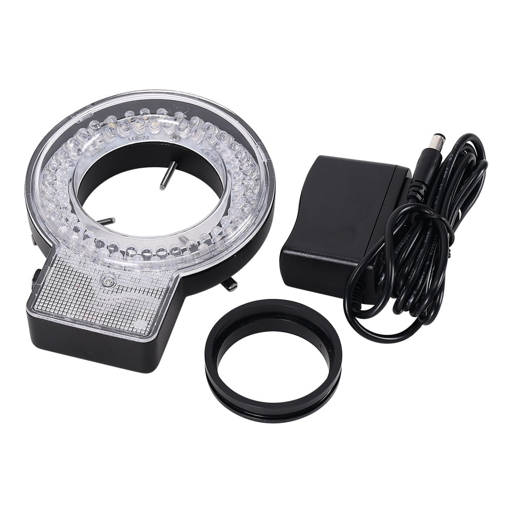 Hayear Adjustable LED Light 6400K Four-Zone Control Stereo Microscope ...