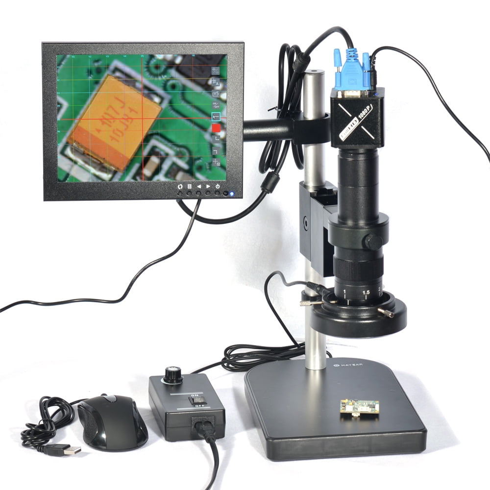 Visual Microscope Camera Hayear Full HD 1080P Microscope Industrial Camera Set Incorporating ...