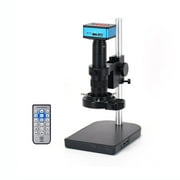 Hayear Ture 4K UHD FHD HDMI USB 1080P 60FPS Electronic Digital Industrial Video Microscope Camera Set with 180X Lens