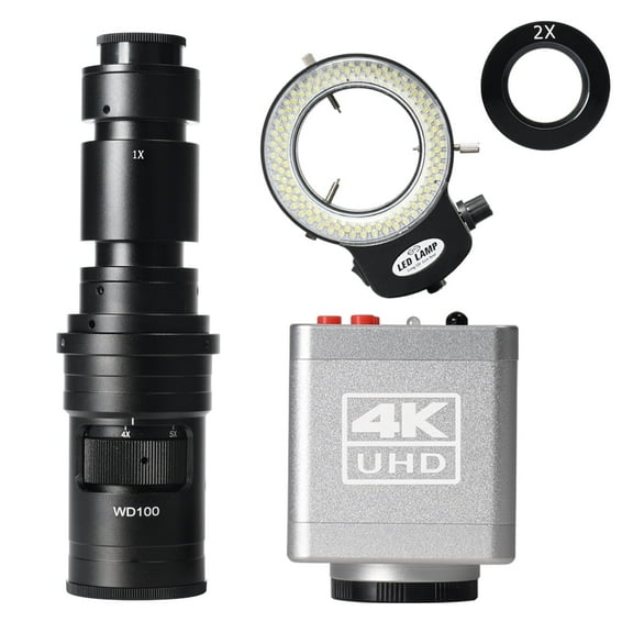 Hayear UHD 4K 41MP 500X HDMI USB Type-C 3.0 IMX678 Sensor Industrial Digital Electronic Soldering Microscope Camera for Scientific research,Digital laboratory, medical researchIndustrial v