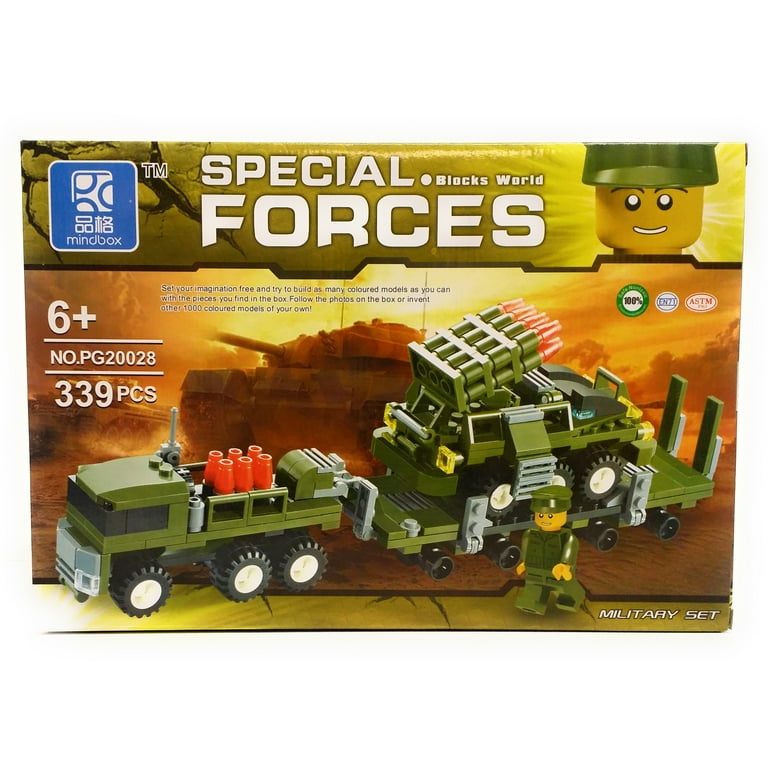 Hayes Army Special Forces World Tank War 339pc Building