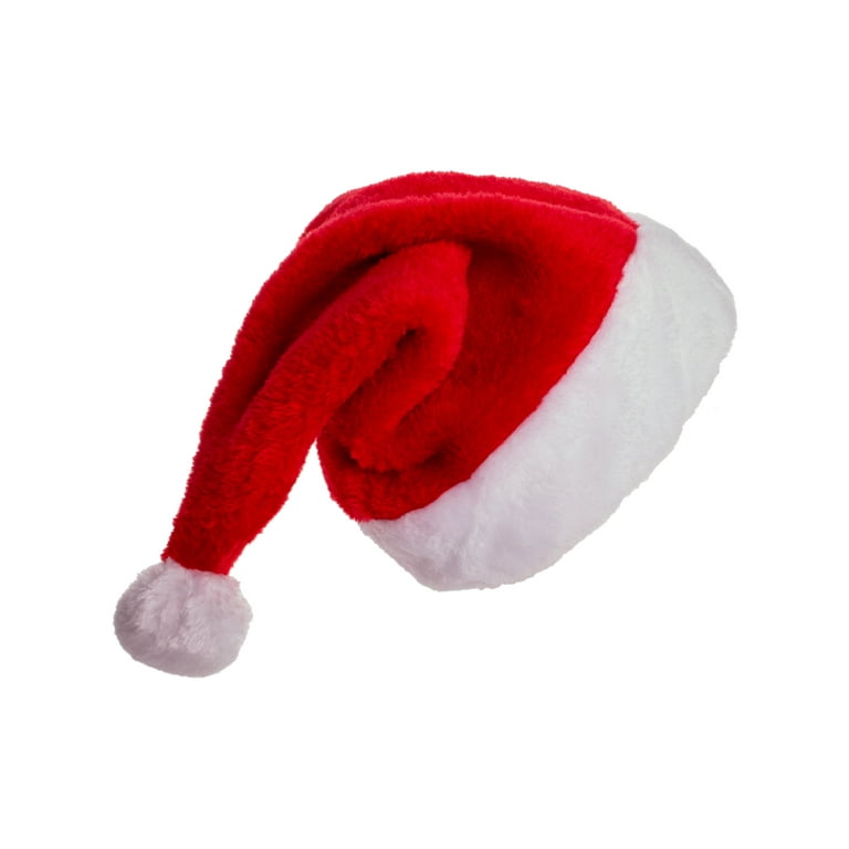 Deluxe Santa Costume & Hat Adult Red White