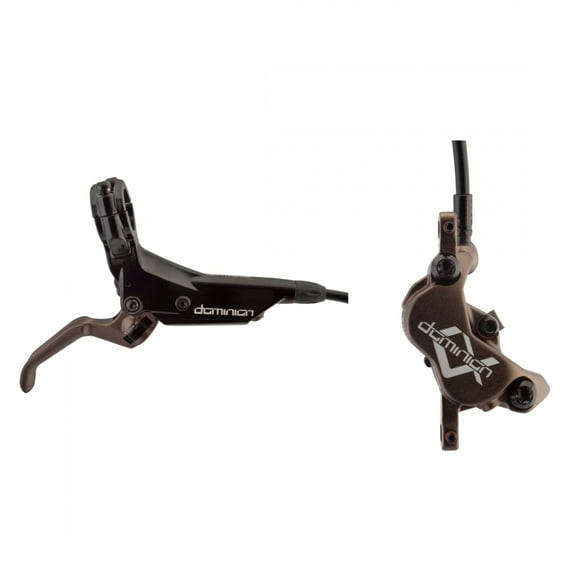 Hayes Brake Dominion A4 Disc Brake, Front/Rear Black/Bronze NLA