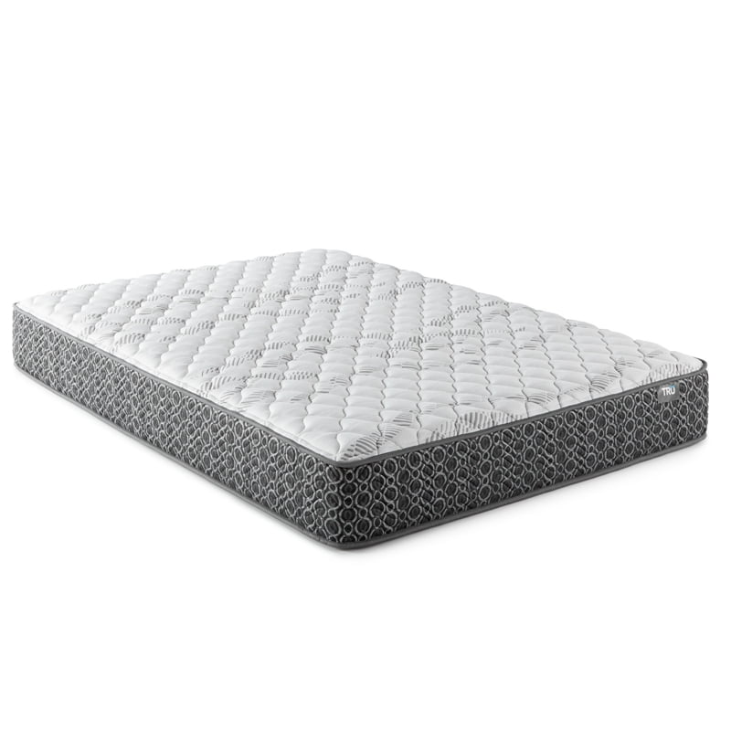 Coaster Hayes Fabric Eastern King Firm Tight Top Hybrid Mattress in White
