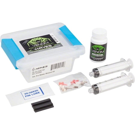 Hayes Pro Bleed Kit Venom Mineral Oil Disc Brake Includes 2oz of Mineral Oil