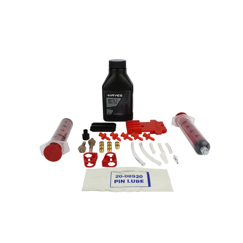 Hayes Pro Bleed Kit for DOT Brakes Includes Two Syringes and DOT 5.1