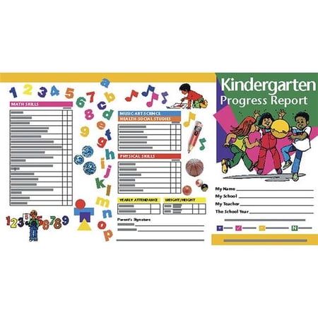 Hayes Publishing Kindergarten Progress Report, 10 Per Pack, 6 Packs
