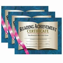 Hayes Publishing Reading Achievement Certificate, 30 Per Pack, 3 Packs