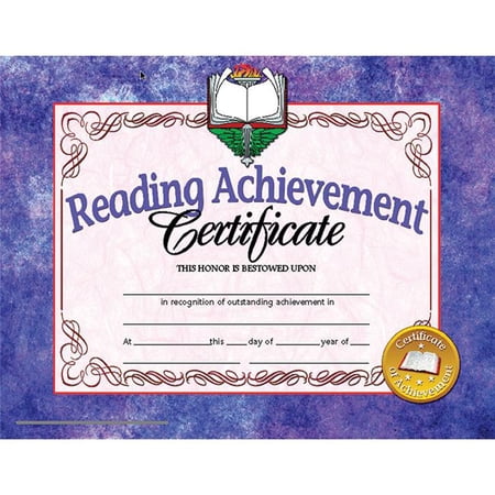 Hayes Reading Achievement Certificates Inkjet Laser, 8.5 x 11 in. - 30 Per Pack - Pack of 3