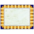 thumbnail image 1 of Hayes Replacement Blank Certificate with Borders, 8-1/2 X 11 in, Paper, Gold Ribbon, Pack of 50, 1 of 2
