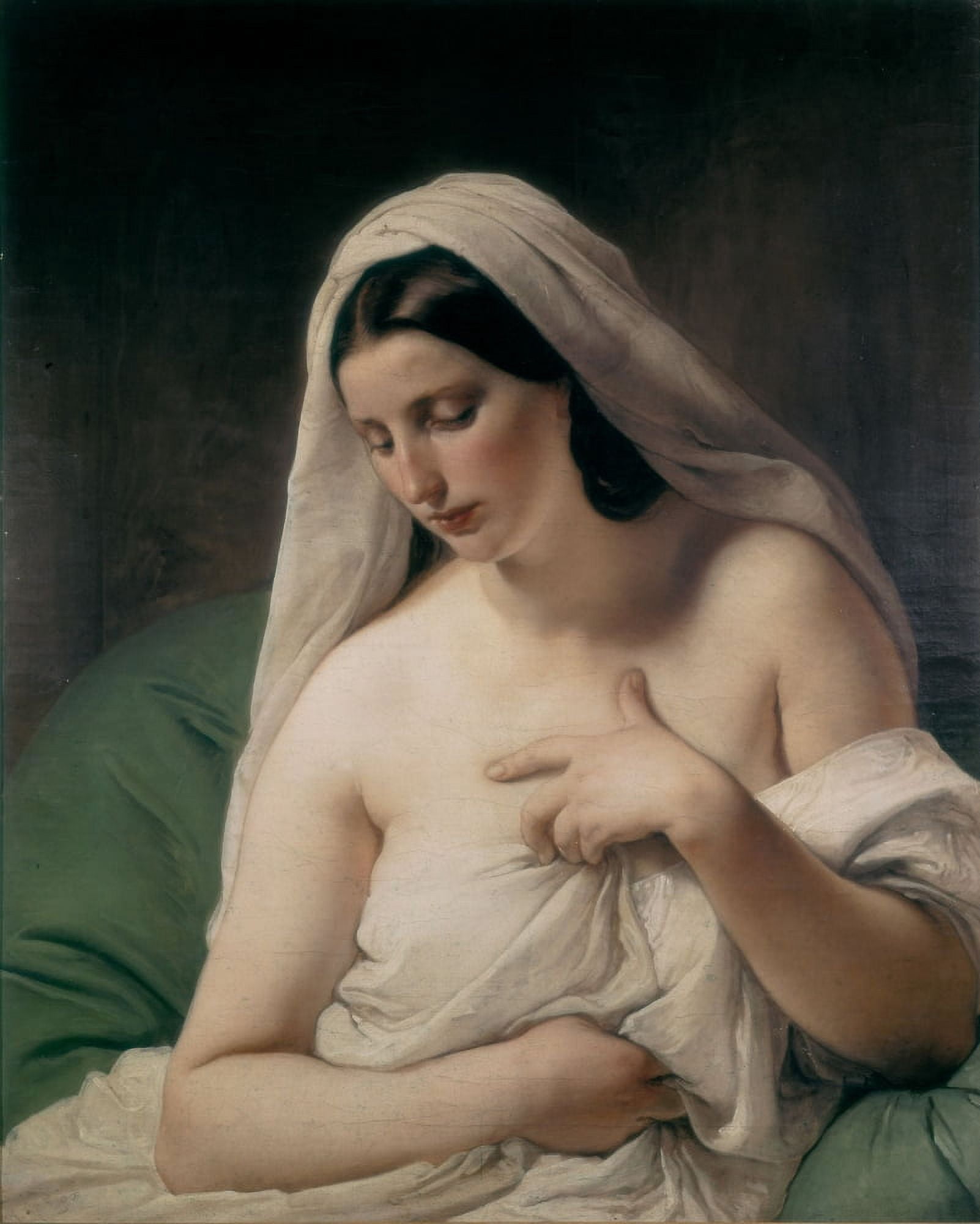 Hayezfrancesco (1791-1882) Canvas Art - (24 x 36)