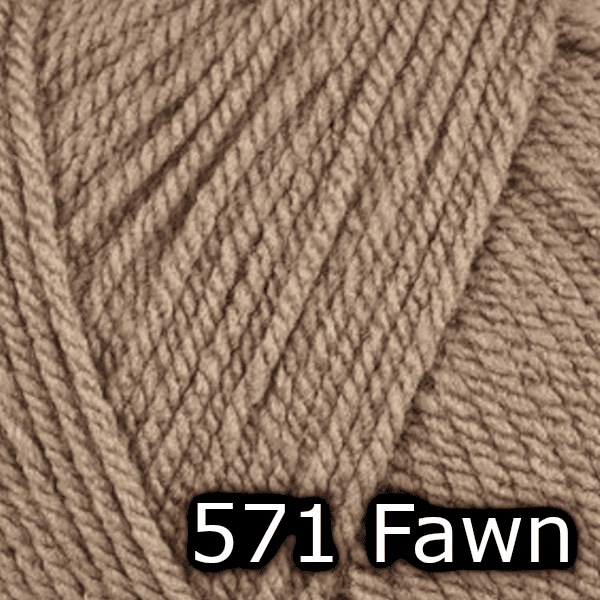 Sirdar Hayfield Bonus DK Yarn - 100g Skein, Acrylic, Machine Washable, Color: Fawn (571)