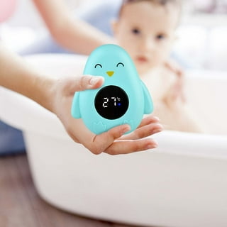 Baby Bath Thermometer - Digital Bathtub Temperature Thermometer, Kids  Bathroom Safety Bathing Floating Toy for Infant Newborn, Silent Color  Warning
