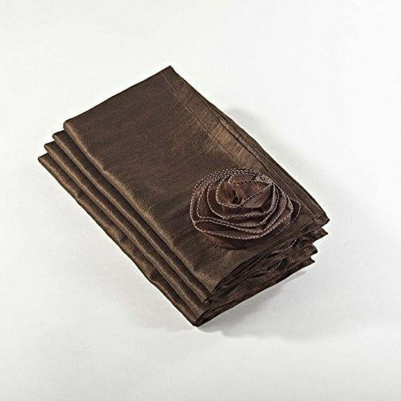 Hayley Rose Chic Design Napkins, 20-inch Square, Set of 4
