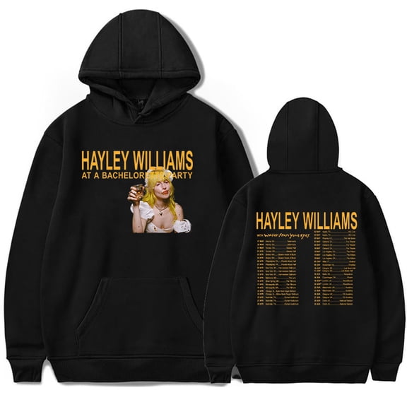 Hayley Williams 2026 Tour Merch Hoodie Spring&Autumn Fashion Men/Women Casual Long Sleeve Unisex Sweatshirts