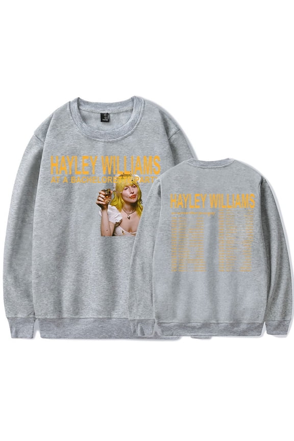 Hayley Williams Logo Sweatshirt Man/Woman Hip Hop Hoodies Fans Fashion Sweatshirts