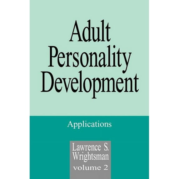 Haymarket Adult Personality Development: Volume 2: Applications, (Paperback)