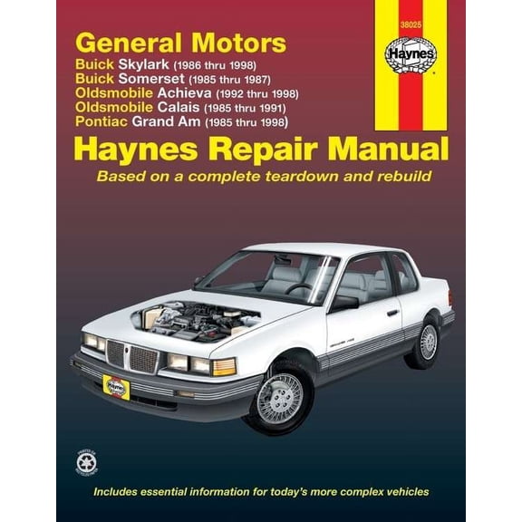Haynes 38025 Repair Manual