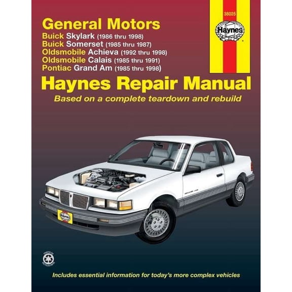 Haynes 38025 Repair Manual