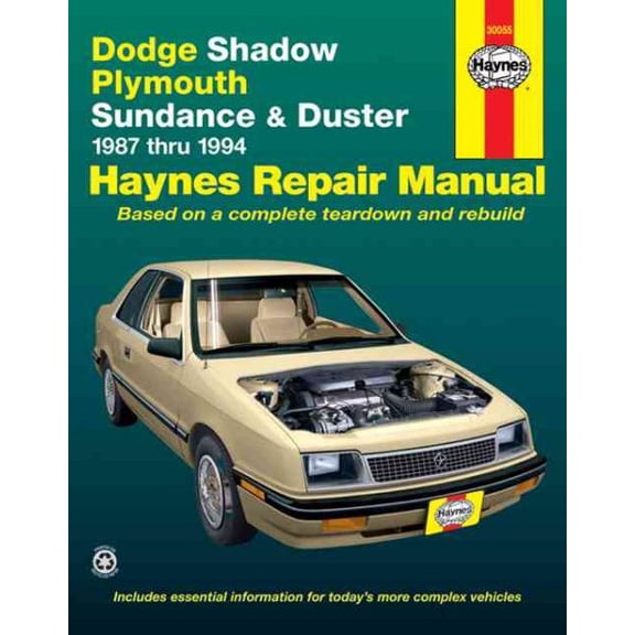 Haynes Dodge Shadow, 1987-1994