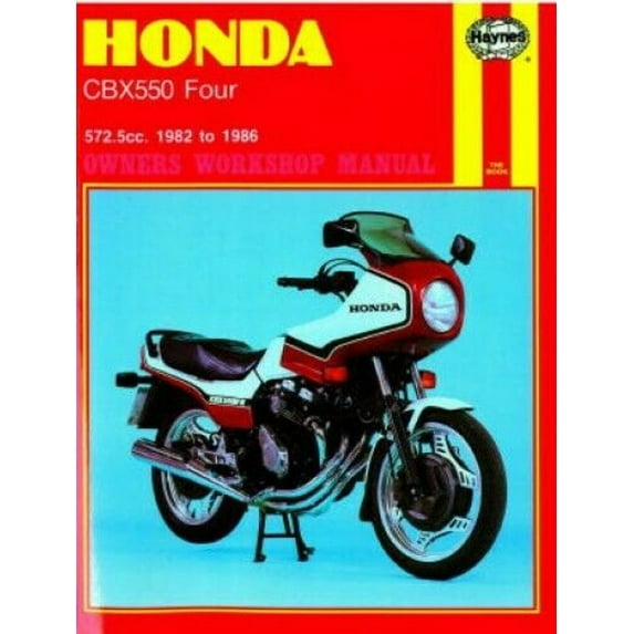 Haynes M940 For Honda Cbx550 Fours, '82-'86 Haynes Manual